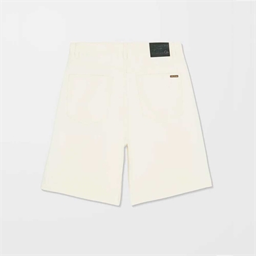 Volcom Billow Denim Shorts 22 Dirty White